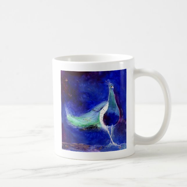 Peacock Blue 2013 Coffee Mug (Right)