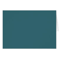 Peacock Blue Dark Teal Deep Aqua Green-Blue Blank