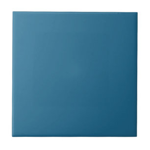Peacock Blue Solid Color Tile