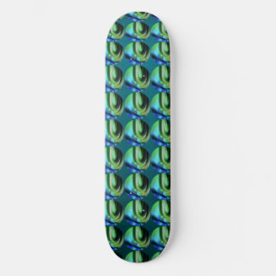 Peacock Bubble Skateboard