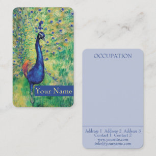 Peacock - Business Card