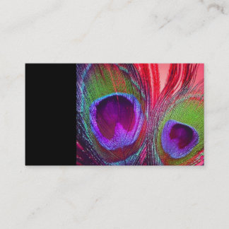 Peacock Business Card