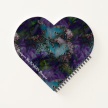 Peacock Butterflies in Purple By KABFA Designs