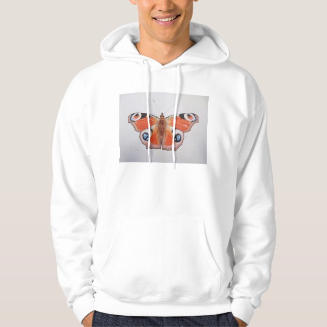 Peacock Butterfly 2012 Hoodie (Front)