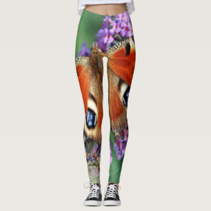 Peacock Butterfly Leggings
