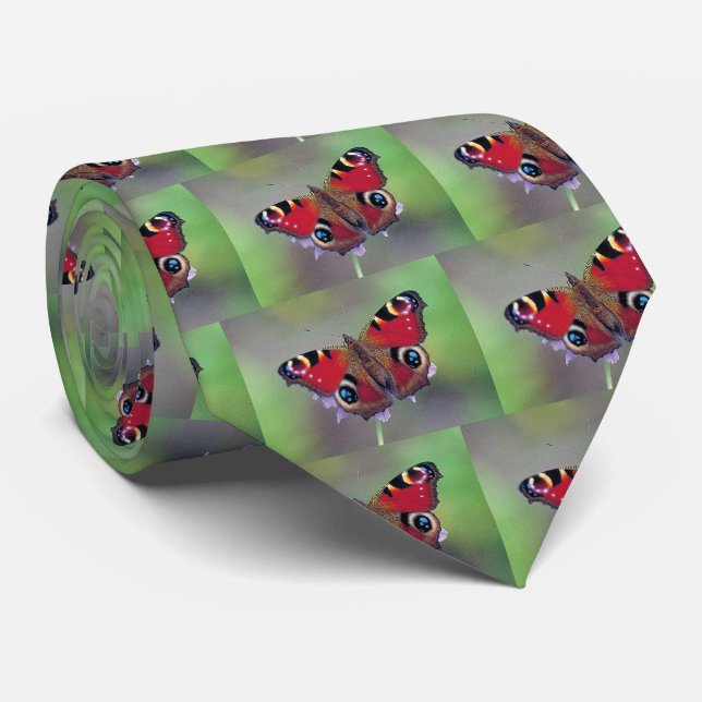 Peacock butterfly tie (Rolled)