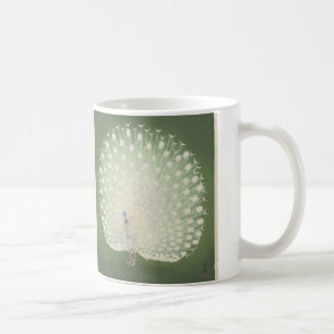 Peacock by Ohara Koson Coffee Mug