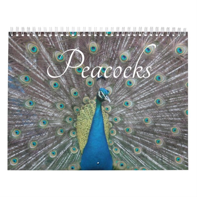 Peacock Calendar (Cover)
