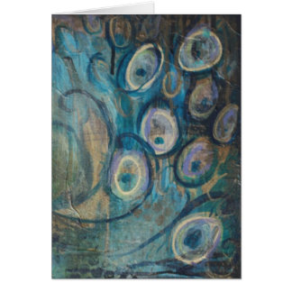Peacock Card