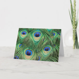 Peacock-Card - Customised Card