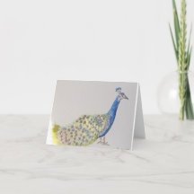 Peacock cards