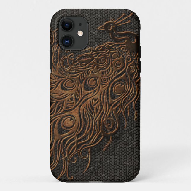 Peacock Case-Mate iPhone Case (Back)