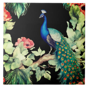 Peacock Ceramic Tile