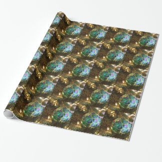 Peacock Christmas Wrapping Paper