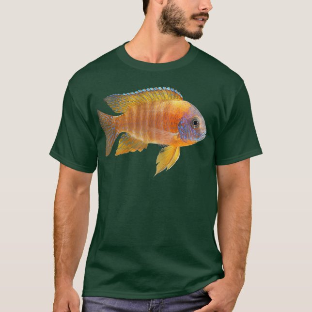 Peacock Cichlid T-Shirt (Front)