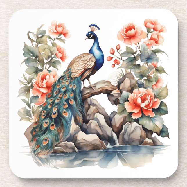 Peacock Coaster (Front)