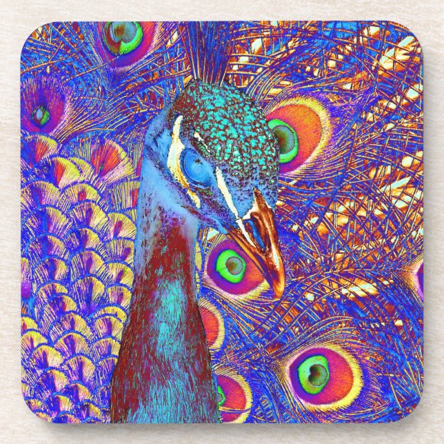 Peacock Coaster (Front)