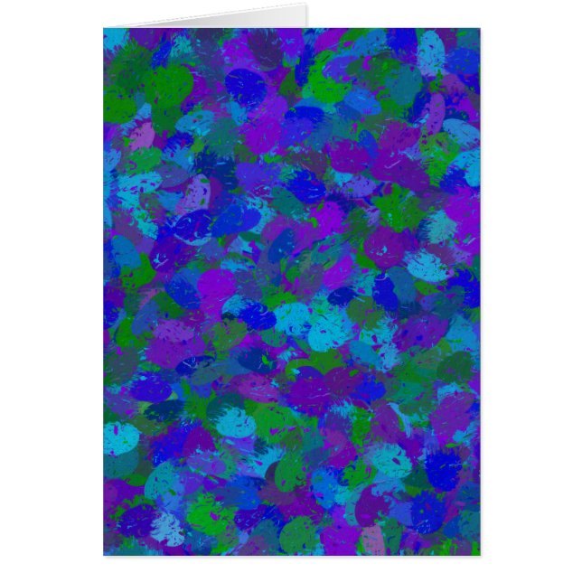 Peacock Colour Card (Front)