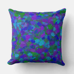 Peacock Colour Splashes 4755 Cushion