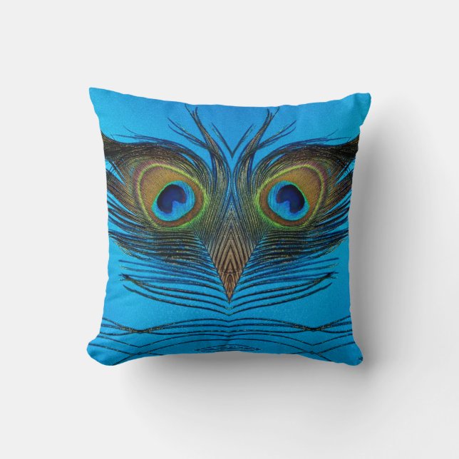 Peacock Cushion (Front)