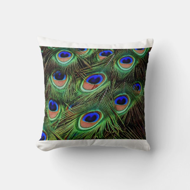peacock cushion (Front)