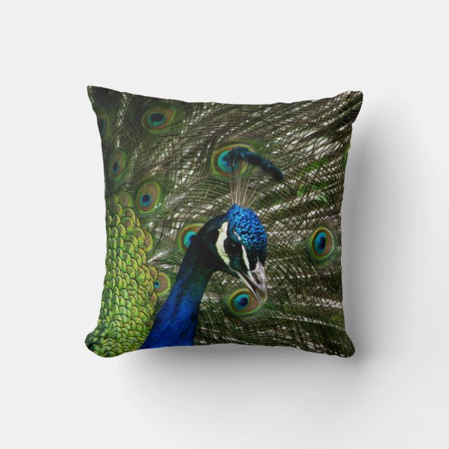 Peacock Cushion (Front)