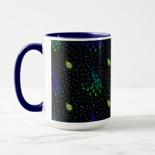 Peacock Elegance Mug