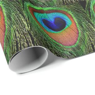 Peacock Eye Wrapping Paper