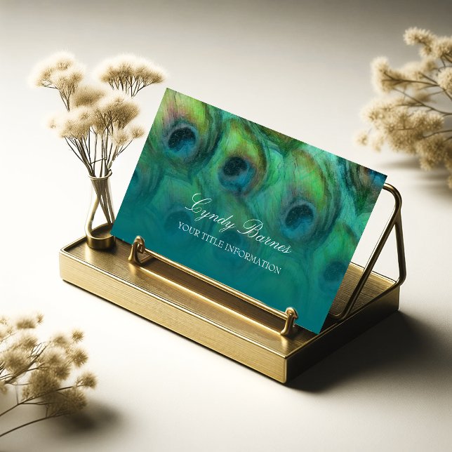Peacock Fantasy Business Card Set 1114 (Creator Uploaded)