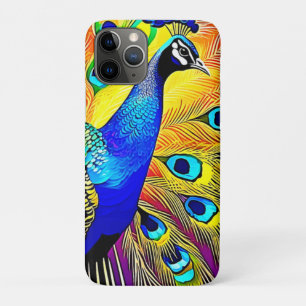 Peacock Feather Art iPhone 11 Pro Case