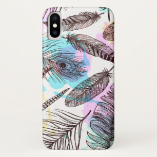 Peacock Feather iPhone X Case
