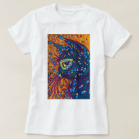 Peacock Feather Cat, Louis Wain