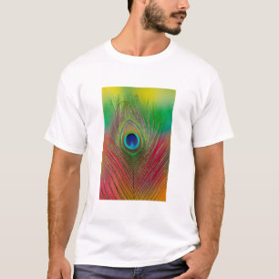 Peacock feather close-up T-Shirt