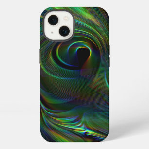 Peacock feather colour Tough Xtreme iPhone Case