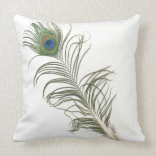 Peacock Feather Cushion