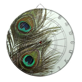 Peacock Feather Dart Board