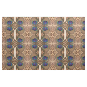 Peacock Feather Fabric