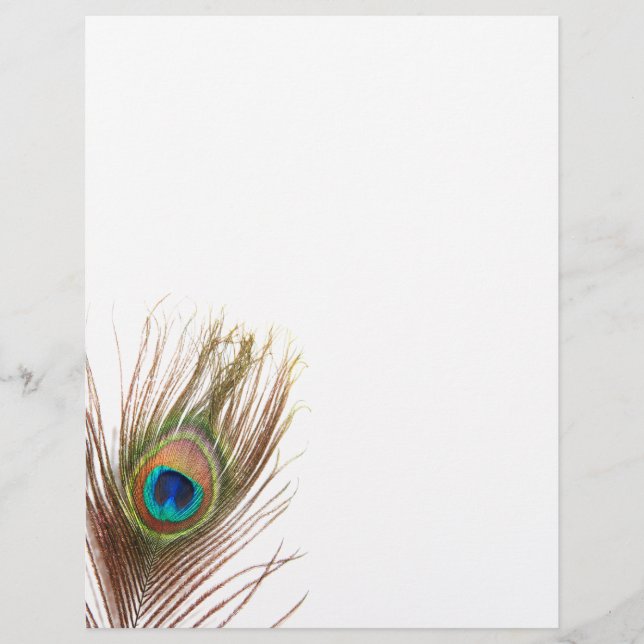 Peacock Feather Flyers (Front)