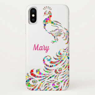 Peacock feather iPhone Case