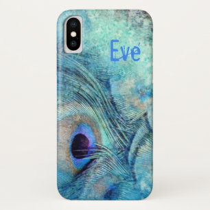 Peacock feather iphone x iPhone x case