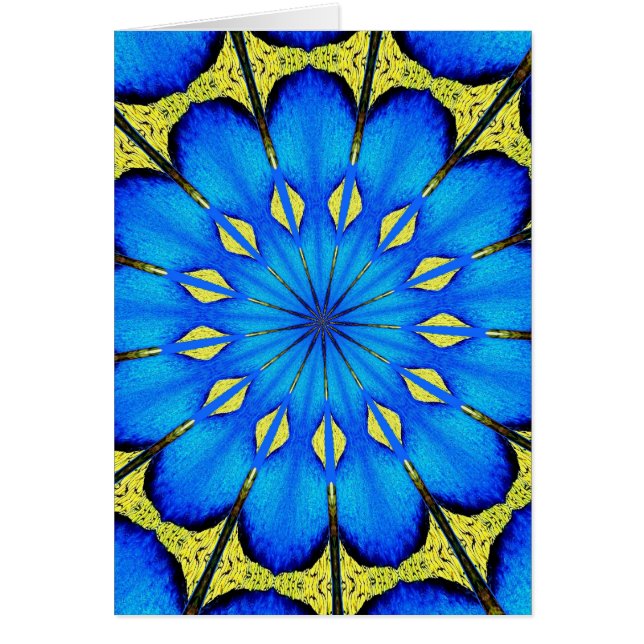 Peacock Feather Kaleidoscope 4 (Front)