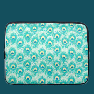 Peacock Feather   Laptop Sleeve