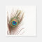 Peacock Feather Napkins