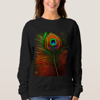 Peacock Feather Sweatshirt