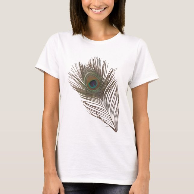 Peacock feather T-Shirt (Front)