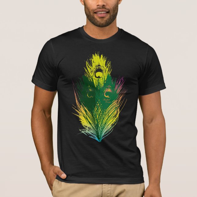 Peacock Feather T-Shirt (Front)