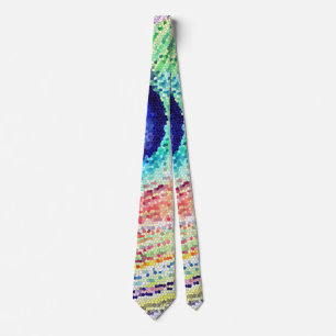 Peacock Feather T  Tie