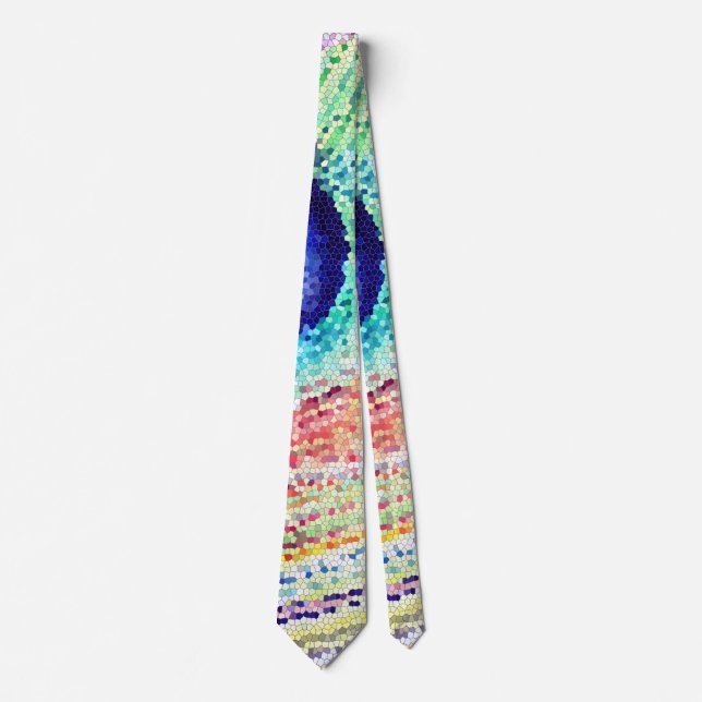 Peacock Feather T  Tie (Front)