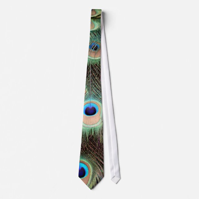 Peacock Feather Tie (Front)