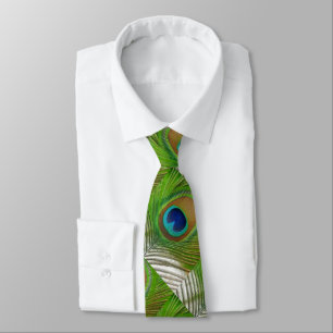 Peacock Feather Tie